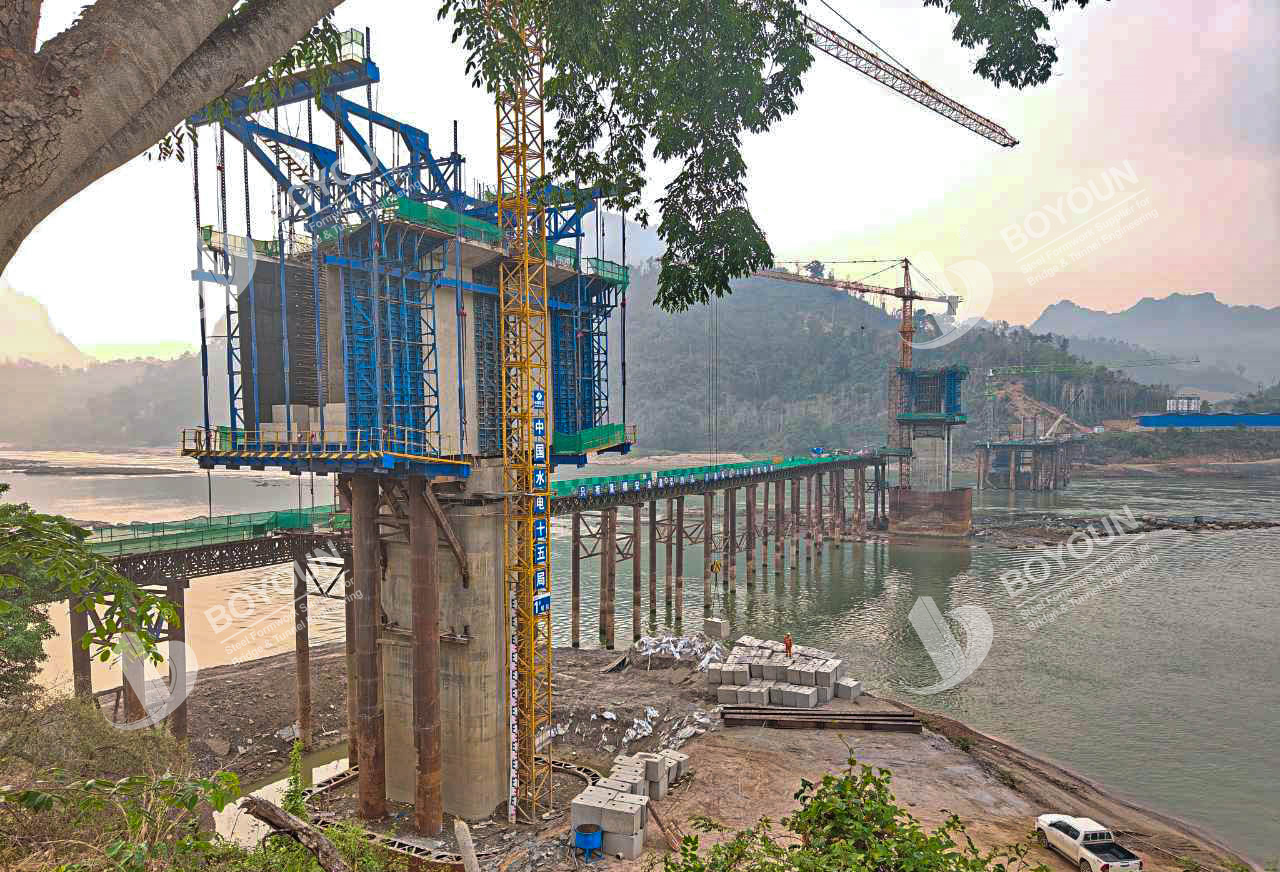 Laos Mekong River Bridge Project