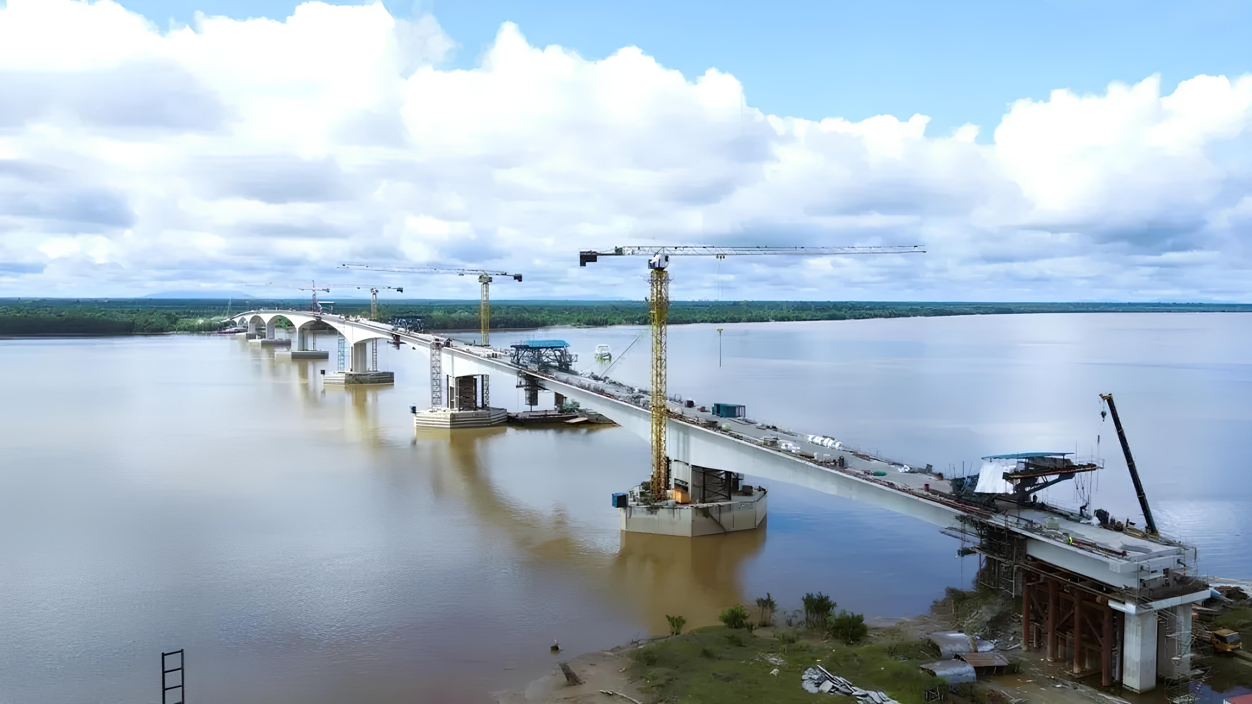 Completion of the Main Bridge Closure of Saribas Bridge in Malaysia